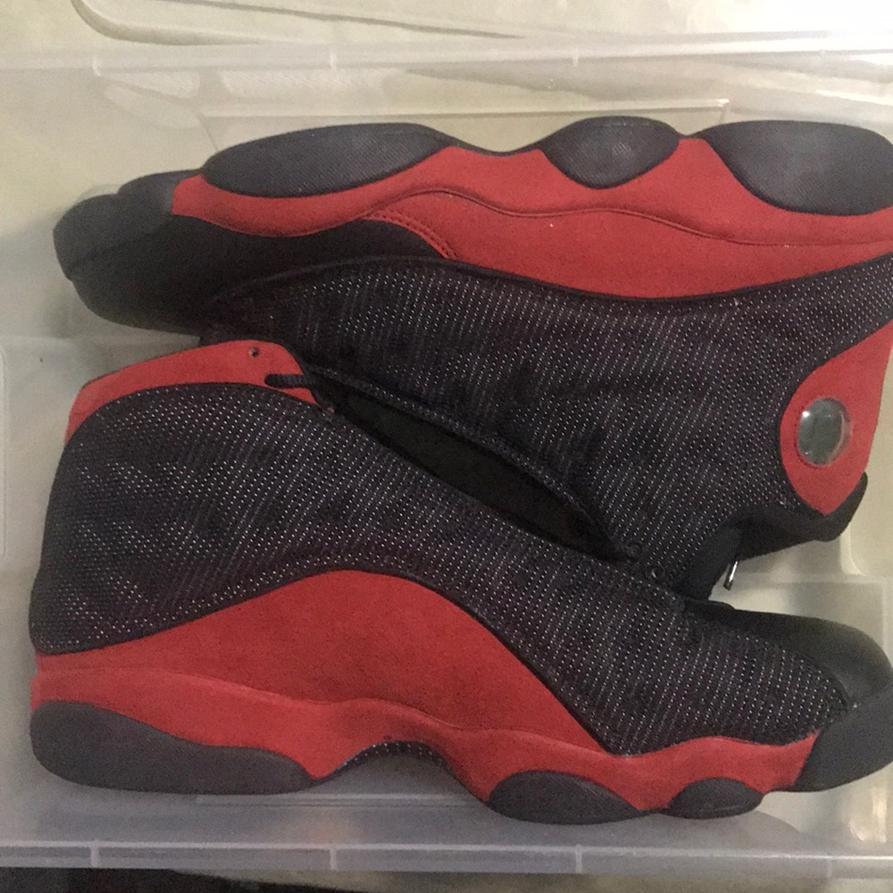 AIR JORDAN 13 RETRO "BRED" - Picture 7 of 9